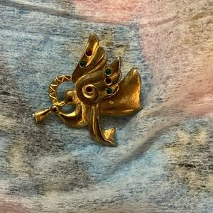 Vintage angel pin